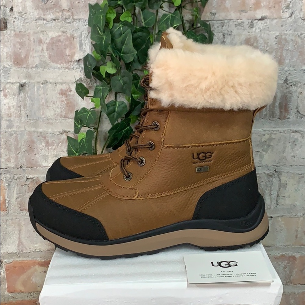 NIB UGG Australia Adirondack Boot III Chestnut - Picture 2 of 8